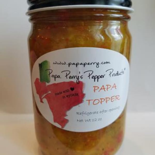 Papa Topper (Spicy Pear Relish)