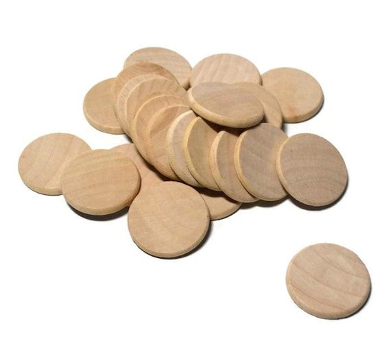 Wooden Disc, 25 G, 1 Pack