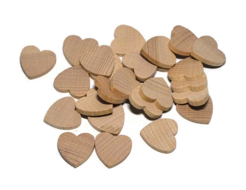 Small Wood Heart, 5”