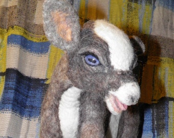 Baby goat, needle felted, custom made for you EXTRA LARGE