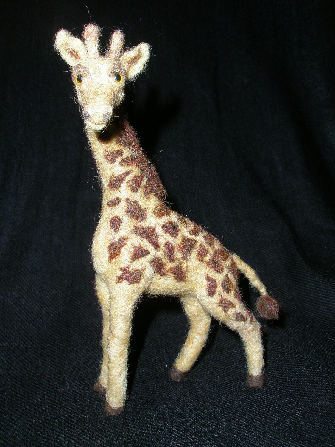 Needle Felted Giraffe/pet Portrait/custom Order Etsy