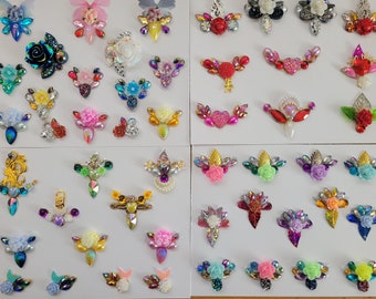 Bulk lot of 50 bling pieces