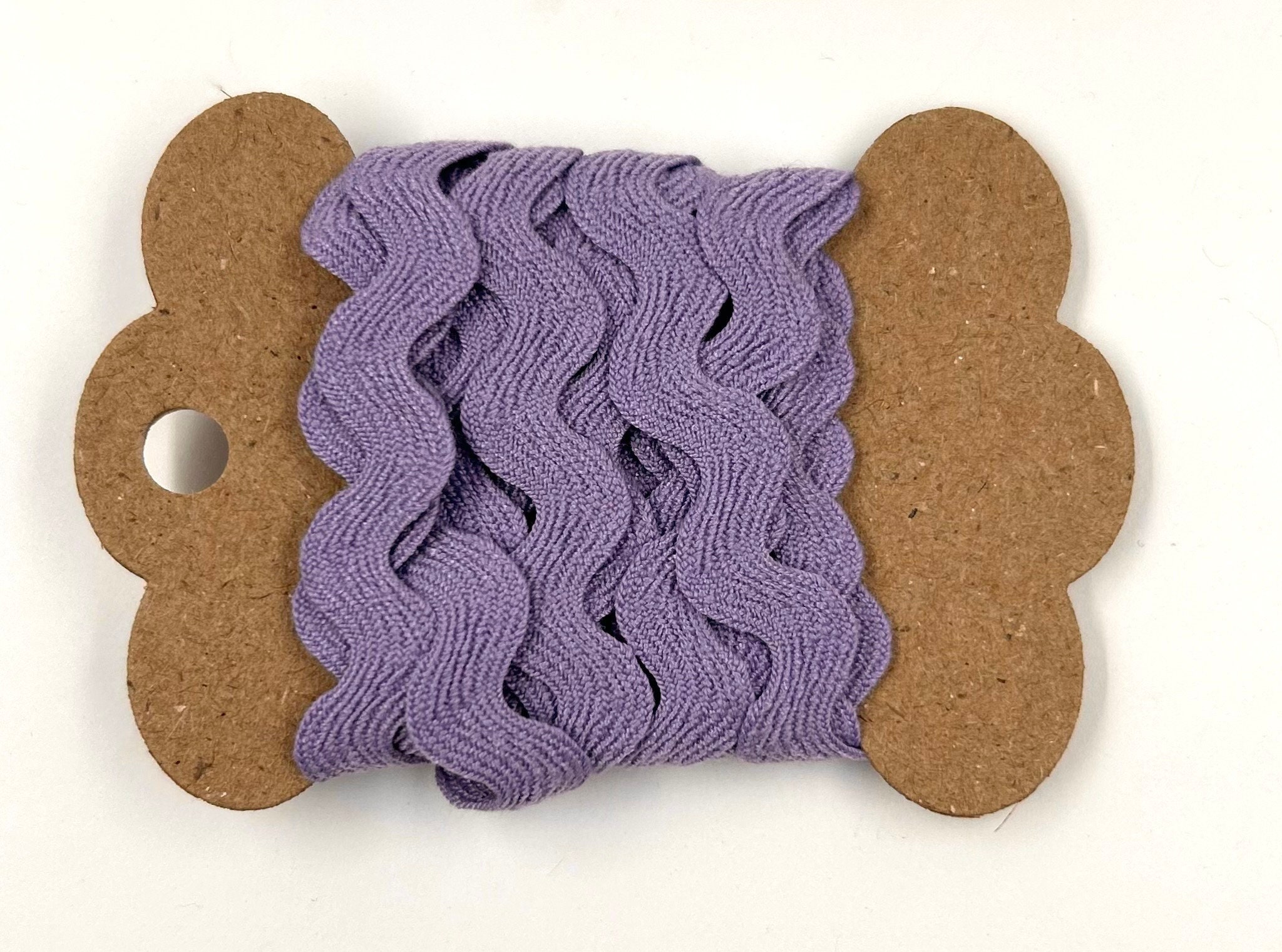 Purple Ric Rac Trim 2 Yards 1/2