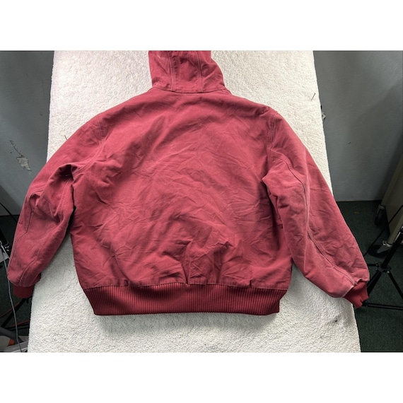 Carhartt J130 DKR Active Jacket 2XL Dark Red Quilted … - Gem