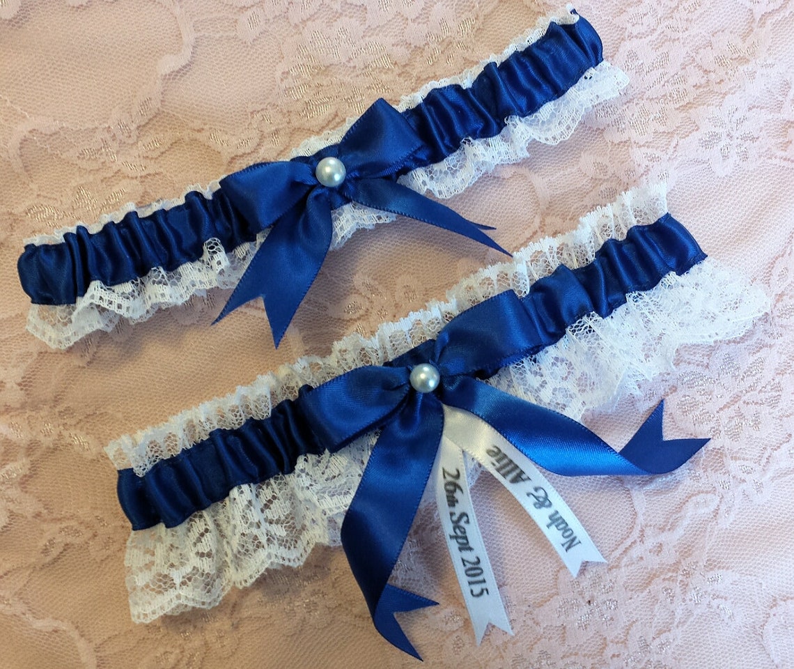 Light Blue Mint Turquoise or Royal Your Choice White Lace Etsy