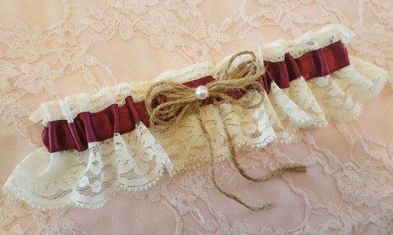 Soft Pink Rustic Ivory Vintage Lace Wedding Garter Belt Set w Pearls Victorian Blush Pale Rose Baby Petal Dusty Twine