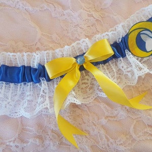 Ensemble Jarretière De Mariage. Jarretière Souvenir Avec Strass Et Perles Et Jarretière Assortie