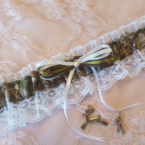 Camouflage Wedding Garter