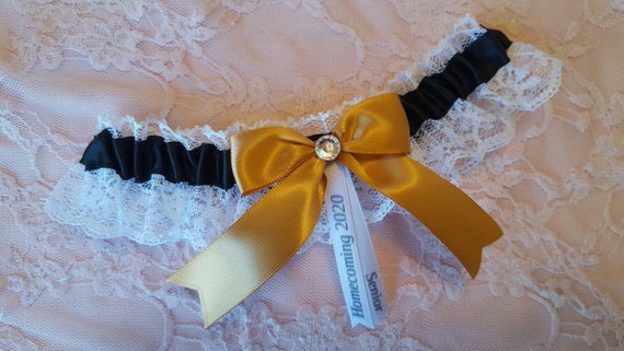 Prom Homecoming Dance Leg Garter Belt - Your Choice of Colors Personalized  - Etsy