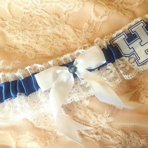 Ohio State Buckeyes OSU Inspired College University Wedding Garter Belt or  Set White Lace