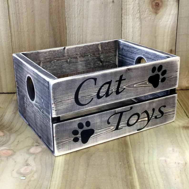 personalised crate toy box