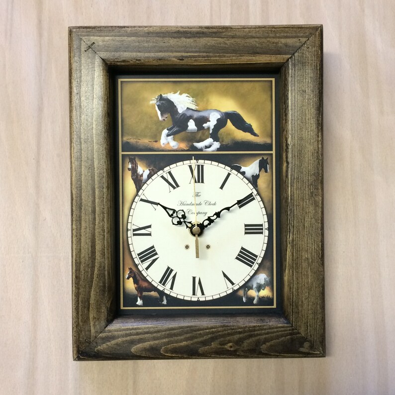Irish Gypsy Cob Horse Clock Made in England Etsy UK