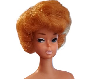 Poupée Barbie Vintage 1962 Blonde Bubble Cut, Boîte D'origine, Pony Tail, Mattel Japon