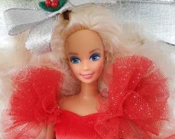 Happy holidays barbie 1988 sale