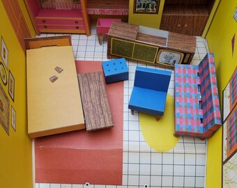 1960s barbie house