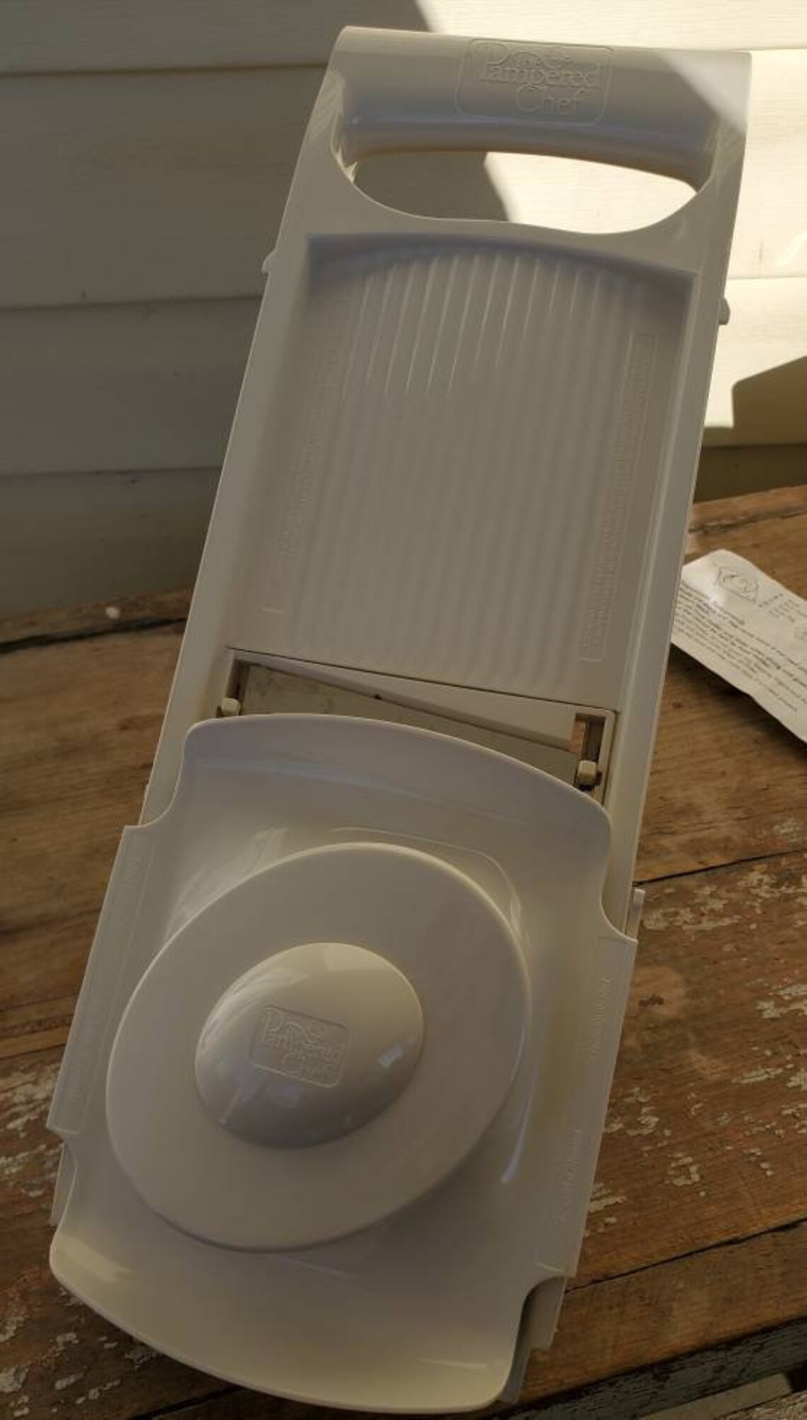 Pampered Chef Mandolin Slicer gift for foodie Kitchen prep Etsy