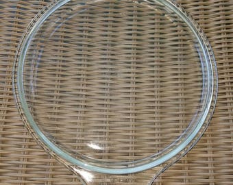 Corning Ware, Pyrex Lid, 7.75 x 6.25", 470-C Casserole, Replacement lid, clear glass lid, Cornflower, spice of life, butterprint,friendship