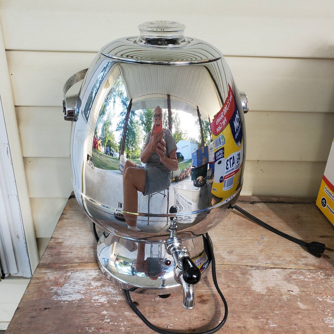 Art Deco Chrome Hamilton Beach Coffee Percolator, Vintage Party Urn - Etsy