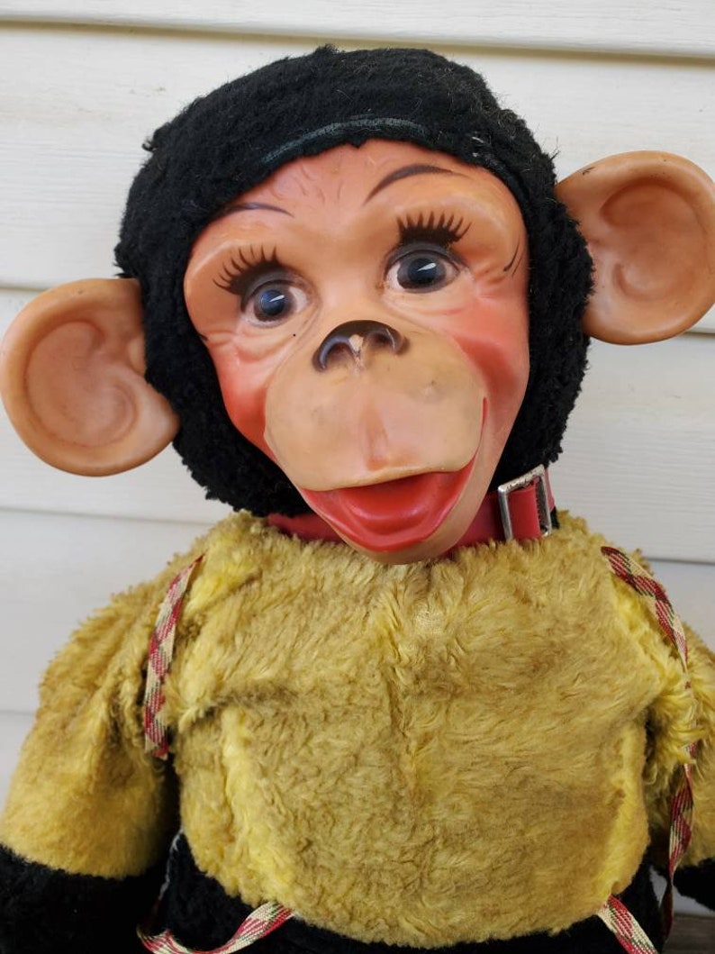 Vintage 18 ZIPPY ZIM MCM Stuffed Plush Monkey Banana Etsy UK