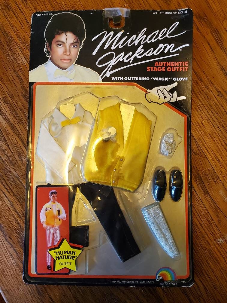 Michael Jackson “human Nature” Authentic Stage Outfit 1984 Doll