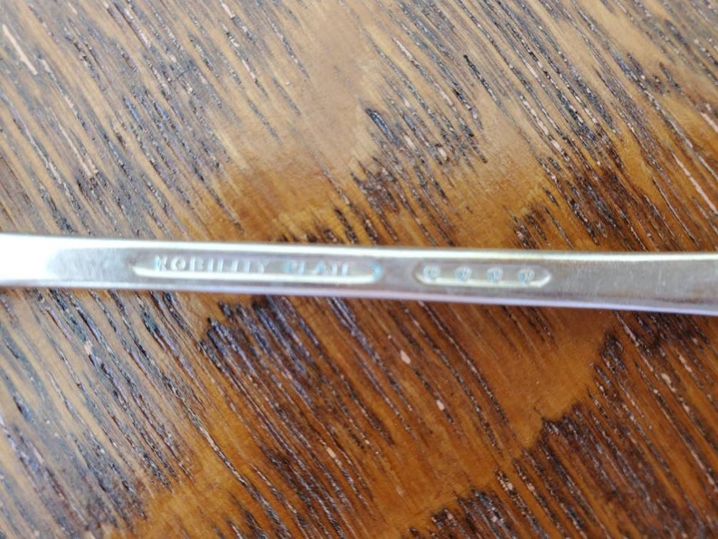 Nobility Plate Art Deco Silver Plate Set for 8 With Serving Etsy