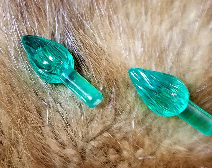 1970s 25 Ceramic Tree Replacement Lights Light Green Etsy