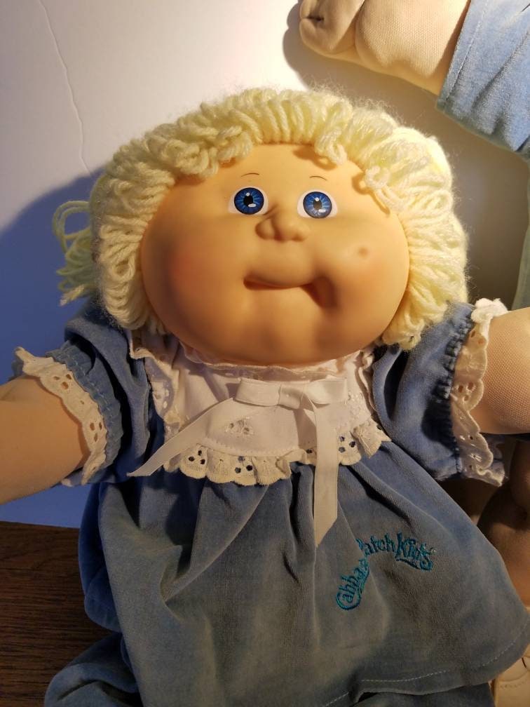 Blonde Cpk Twins Limited Edition Cabbage Patch Kids Coleco | Etsy