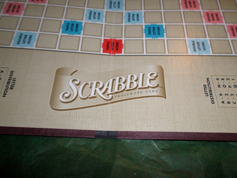 Scrabble Tiles Wall Art Scrabble Game Board Scrapbook | Etsy