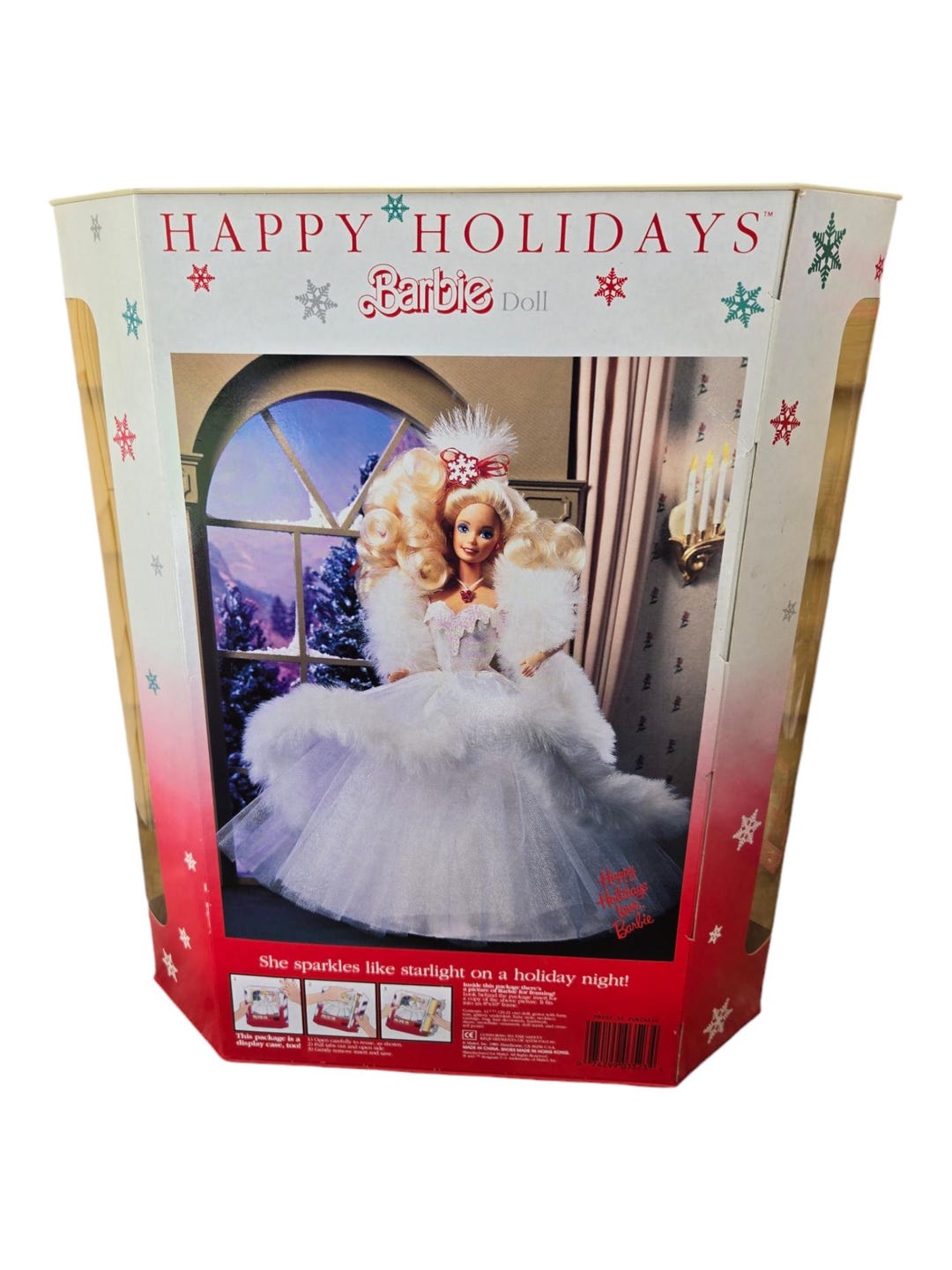 Holiday barbie 1989 hotsell