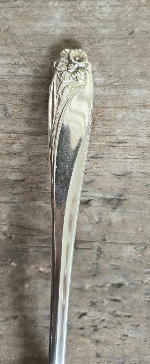 Silver Spoon Daffodil Sterling Silver Flatware Daffodil Pattern