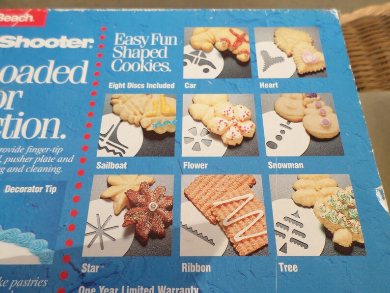 Super shooter Cordless Cookie Press Battery operated Etsy