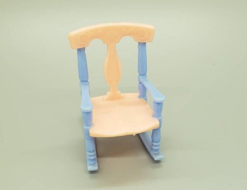 Renwal Dollhouse Furniture Dollhouse Rocking Chair Color Etsy