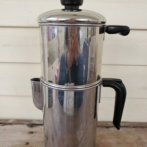 Revere Ware Drip Coffee Pot Vintage Pre 