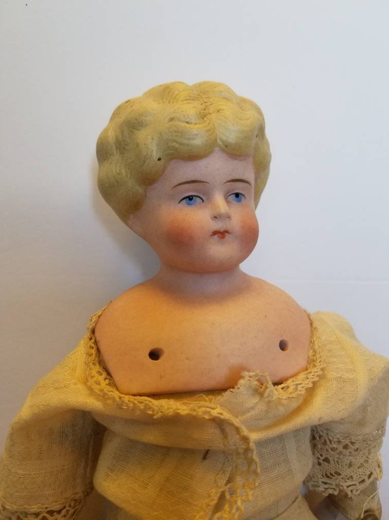 Antique German Parian Head Doll Christmas Doll German Doll Etsy