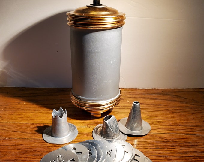 Cookie Press Mirro Cookie Press Recipe Copy Wearever Etsy