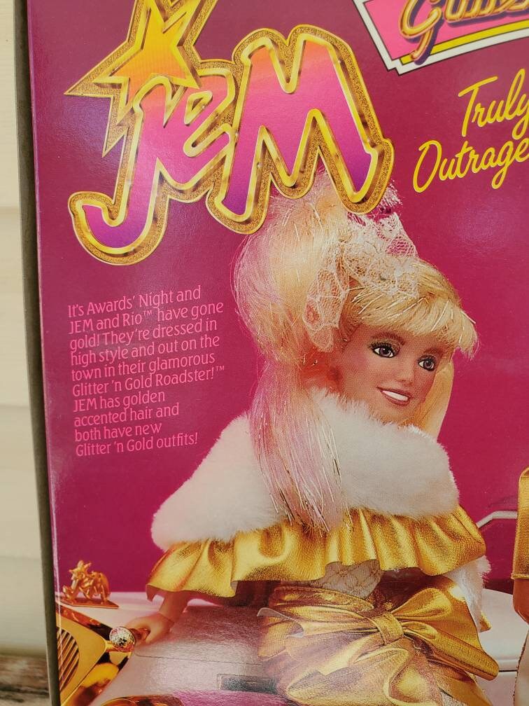 1986 Glitter N Gold Rio From Jem and the Holograms Etsy UK