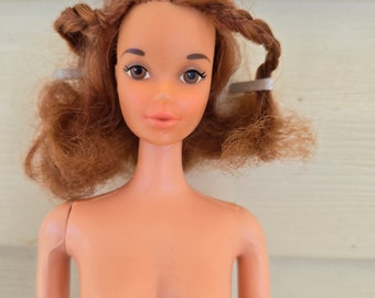 Barbie Quick Curl, Kelly, vintage, visage de Steffie, années 1970, mod, poupée de collection, cadeau de fête des mères, cadeau d'anniversaire pour elle, livraison gratuite