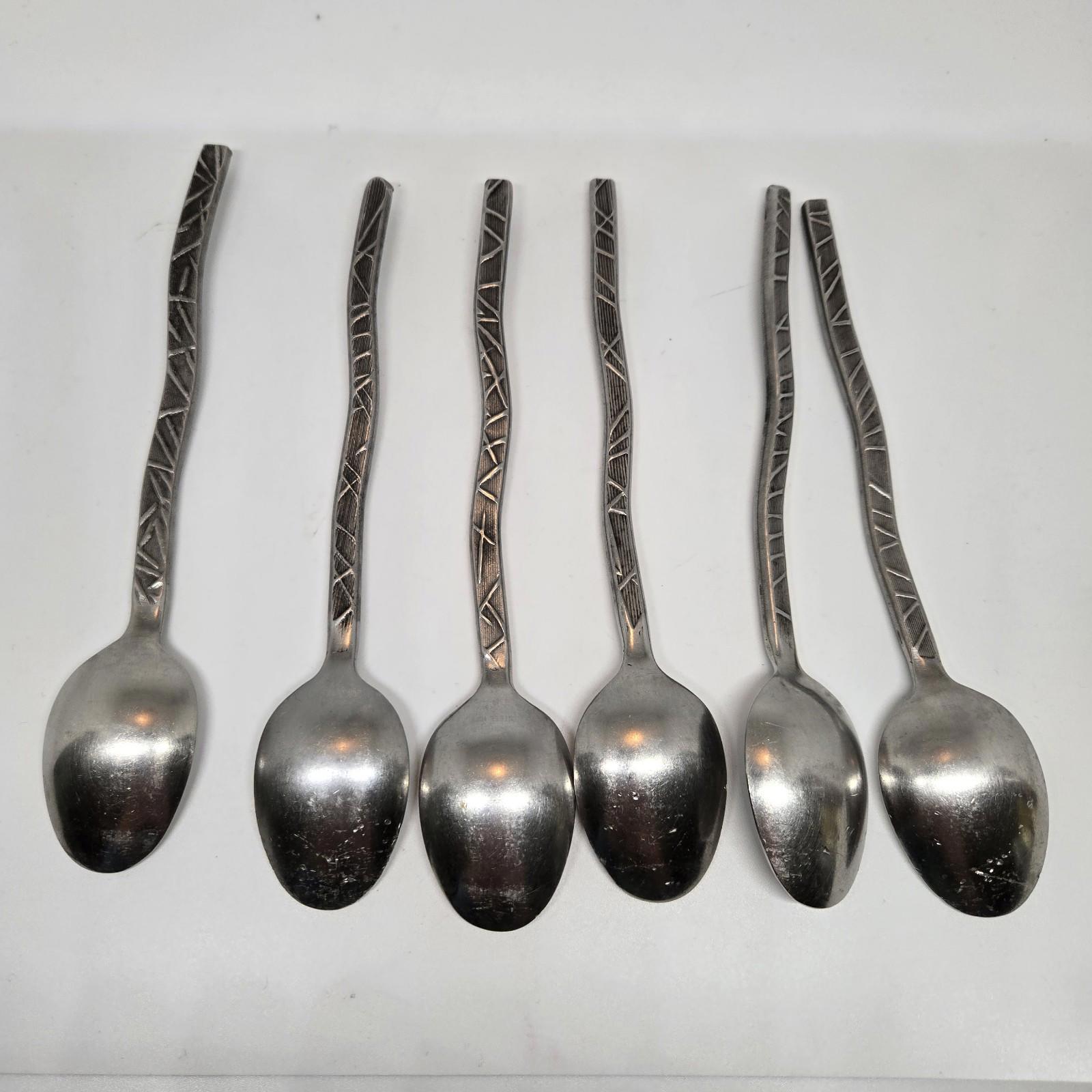 thumbnail image 2 of Gourmet Settings New Wave Stainless Steel Flatware - Black Oxidized Handle - B62G 2 of 5