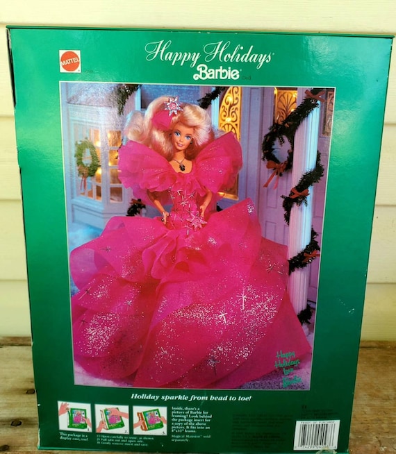 Happy Holidays Barbie 1990, Christmas Collectible, Collectible Doll, Free Shipping, Mothers Day Gift, Birthday Gift, Vintage, Superstar, Old - Etsy Happy Holidays Barbie 1990, Christmas Collectible, Collectible Doll, Free Shipping, Mothers Day Gift, Birthday Gift, Vintage, Superstar, Old - Etsy