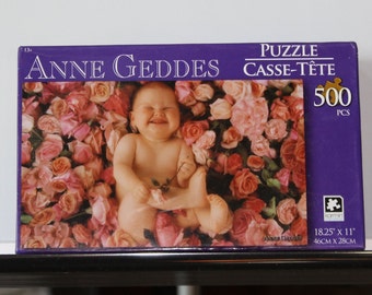 regelmatig Rose kleur voldoende Anne Geddes babypuzzel puzzel van 500 stukjes ongeopende - Etsy Nederland