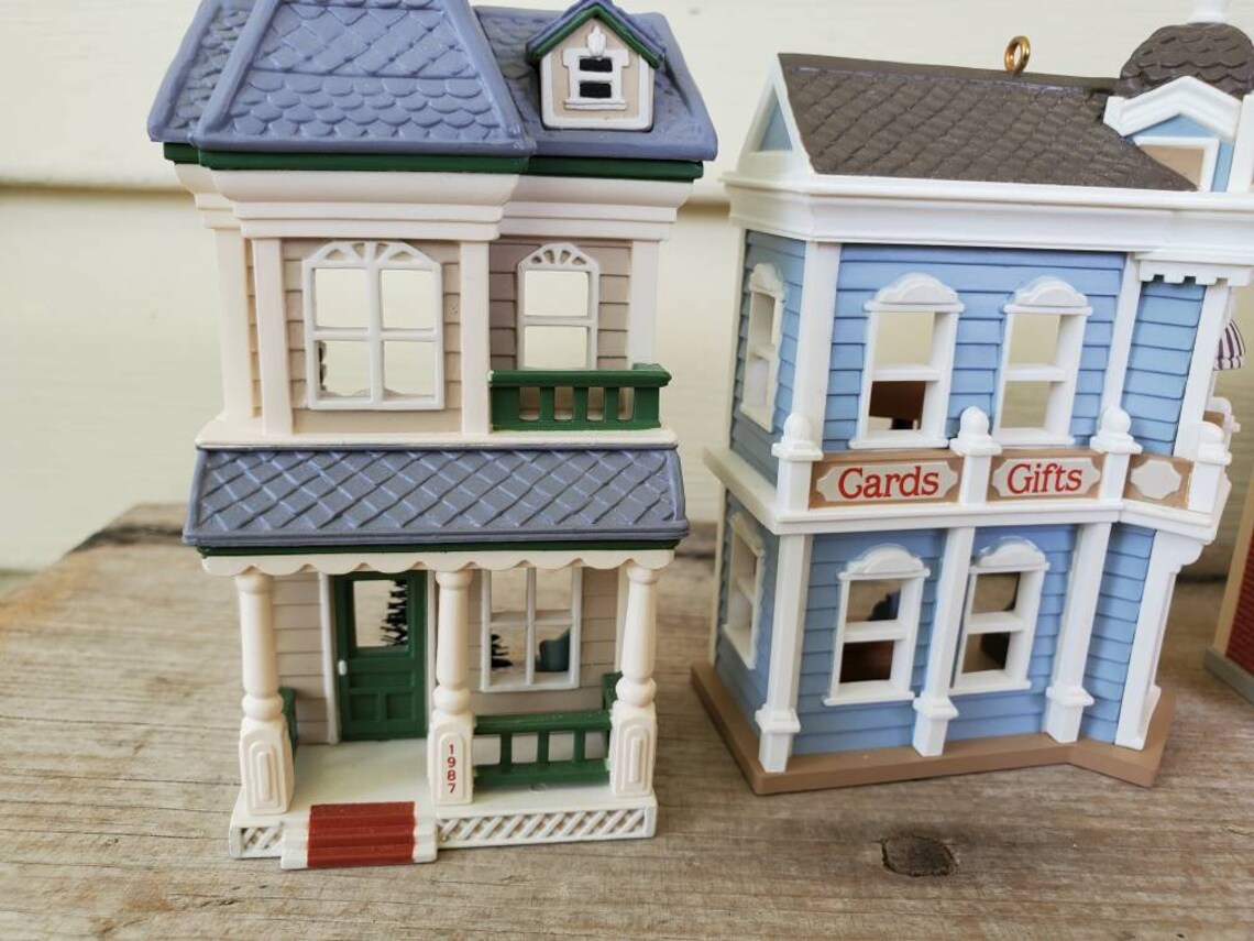 Toy Shop Hallmark Ornament Nostalgic Houses and Shops 87 88 Etsy