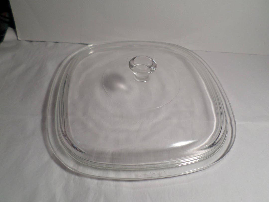 Corningware Lid, P9C, Square Lid, Replacement Lid, Corning Ware