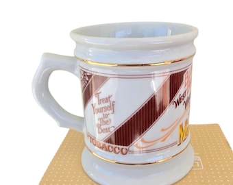 West Virginia Mail Pouch Tobacco Mug, The Corner Store Porcelain Mug Collection