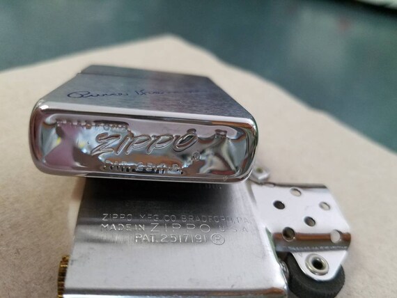 Datant de votre Zippo