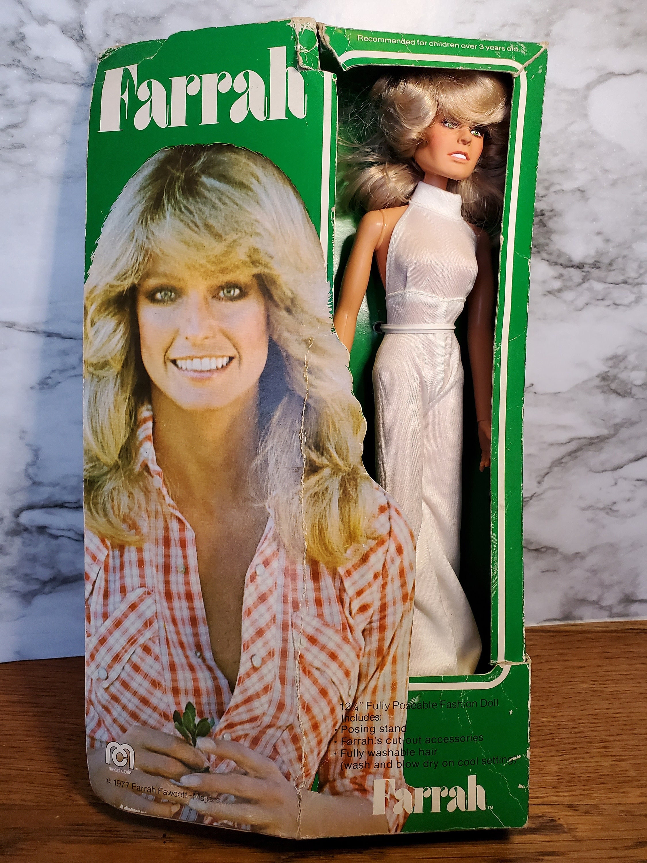 Mego Farrah Superstar doll, nrfb, Collectible doll, old toy