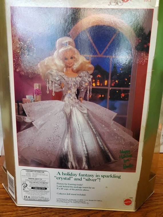 Happy Holidays Barbie 1992 Christmas Collectible Collectible - Etsy Canada