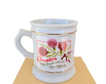 Carnation Milk Porzellanbecher, The Corner Store Bechersammlung, Danbury Mint
