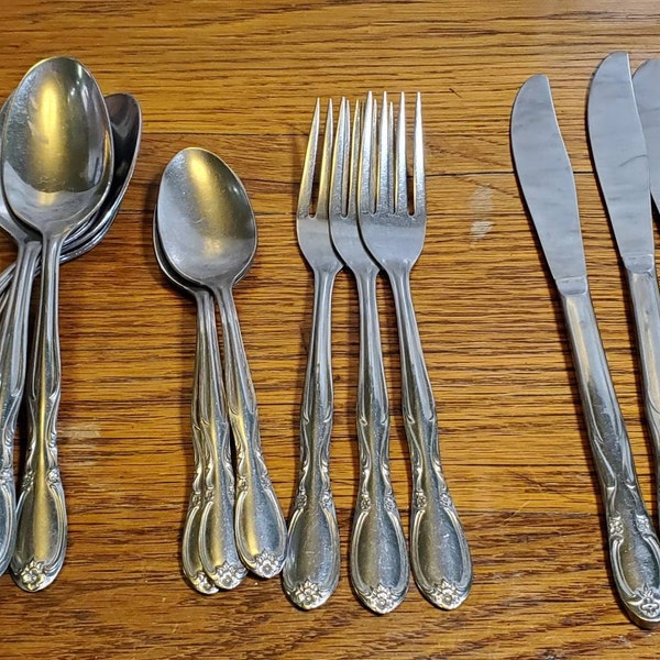 Superior Stainless Flatware Etsy