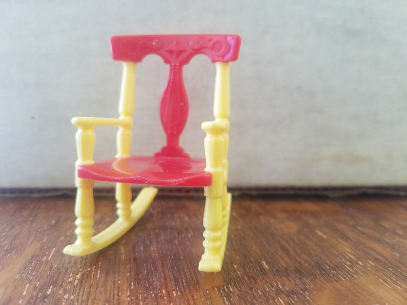 Renwal Dollhouse Furniture Dollhouse Rocking Chair Color Etsy