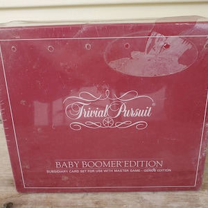 Tri danach Karten, Baby Boomer, 1983, ungeöffnet, in Schrumpffolie verpackt, Geschenkkorb für Familienspiele, Valentinstag, Geburtstagsgeschenk für Sie